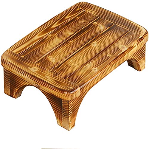 Repose-pieds en bois massif poncé double face de 45x32cm