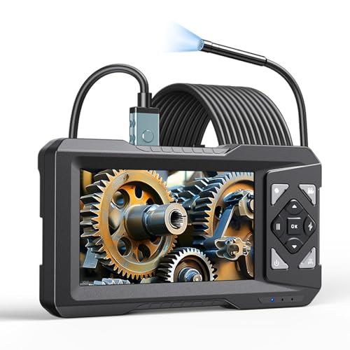 Boroscope HD 1080P caméra endoscopique étanche IP67 avec éclairage LED pour égouts et murs