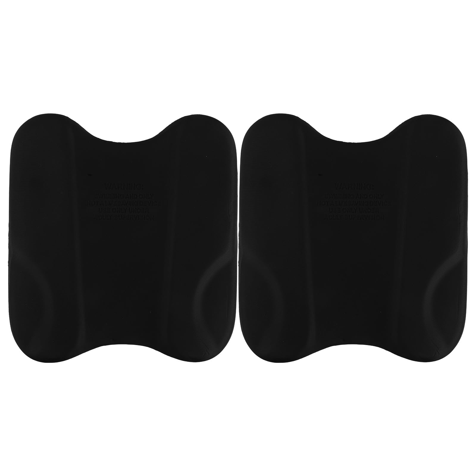 GANAZONO Lot de 2 Planches de Natation en EVA Noires de U Flotteurs D’Apprentissage pour Adultes Légères et Stables pour Entraînement Piscine et Amélioration Technique