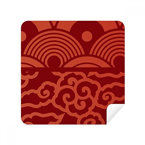 Chiffon microfibre vagues japonaises pour nettoyer vos écrans