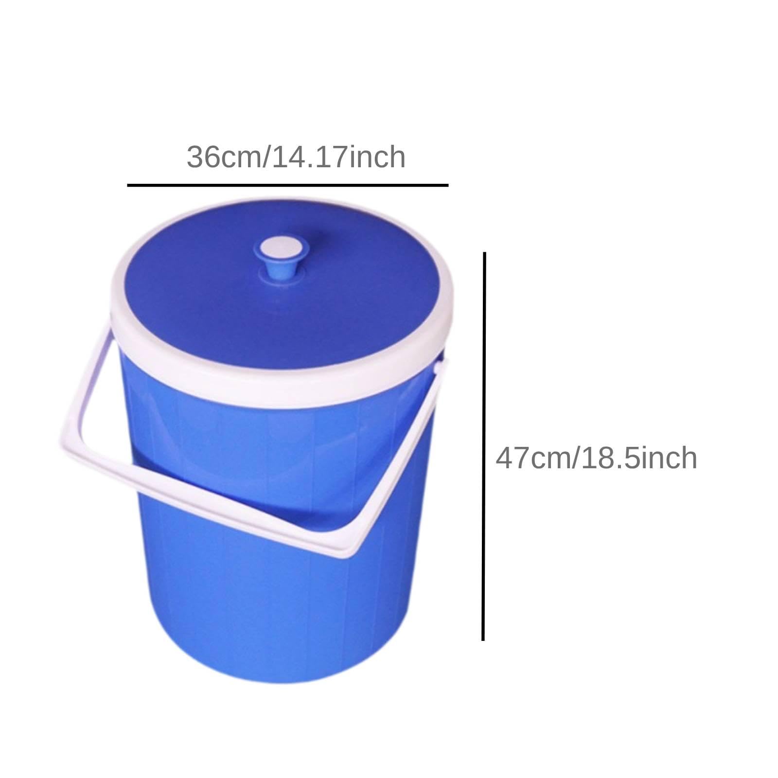 Harilla Cubo de Almacenamiento Isotérmico de Calidad, Fácil de Limpiar, Práctico Y Cómodo de Usar, con Asa Y Gran Capacidad.