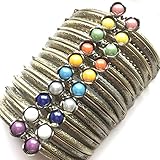 GuoFa Metal Frame Purse Coin Bag Kiss Clasp Lock DIY Craft Assorted Lotus Bead Bronze 10PCS 10.5X6.5CM