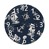 Cadeau parfait : un choix parfait pour un cadeau de Noël, de fête des enfants, de mariage, de fête des mères, de fête des pères, d'anniversaire, de vacances, etc. Partagez cette belle horloge murale avec ceux que vous aimez.