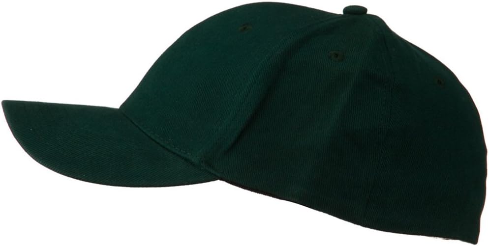 Cameo Stretch Heavy Weight Brushed Cotton Fitted Cap - Forest S-M