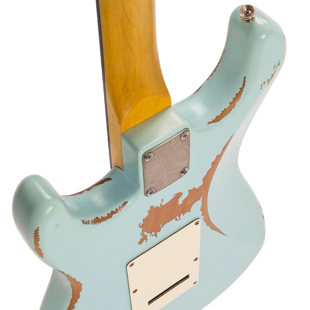 Amazon.com: Vintage Guitars Icon V6 Electric Guitar, Strat HSS