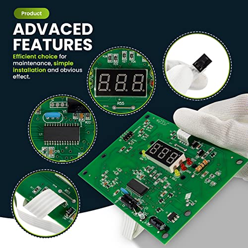 Idxl2Db1930 Display Board Replacement For Hayward H350Fdp, Universal H-Series Induced Draft Heater Models H250Idl2, H350Idl2, And H400Idl2 #TOP2