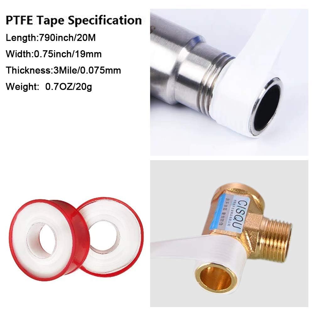 GCQ PTFE RUBAN Adhésif Ruban D'étanchéité De Fil PTFE Ruban D Ruban D étanchéité De Fil 395189727428