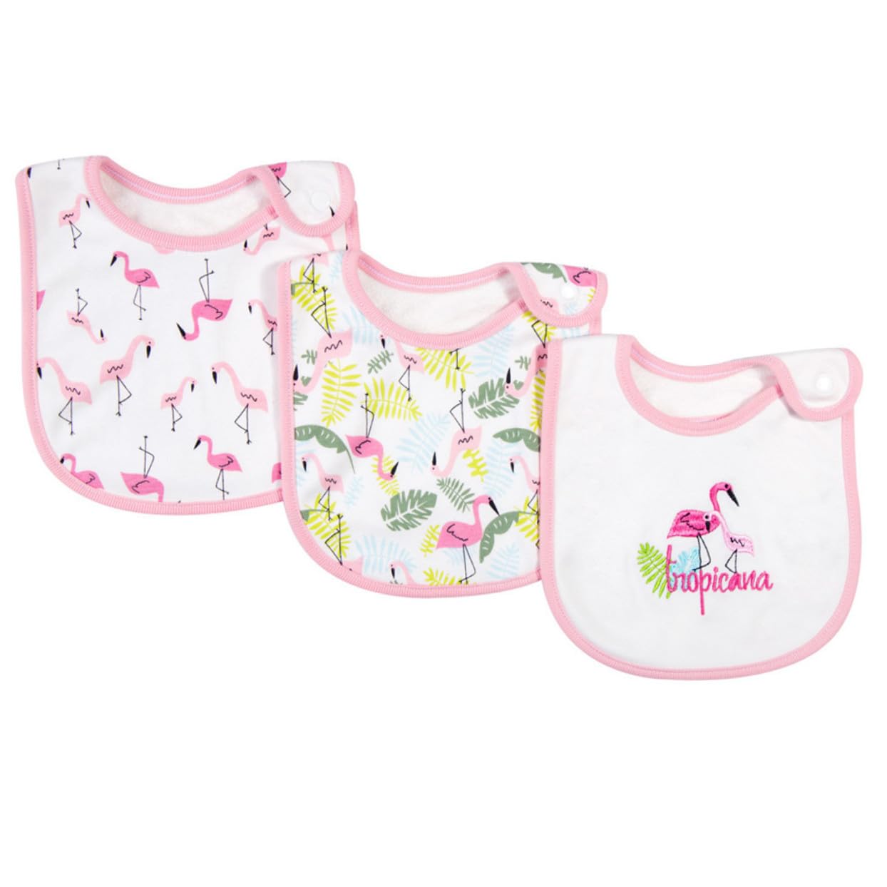 VICASKY 9 Piezas toalla de saliva baberos bebe babero bebe de algodón impermeable s infantiles s de bandana para s recién nacidos sencillo rosa