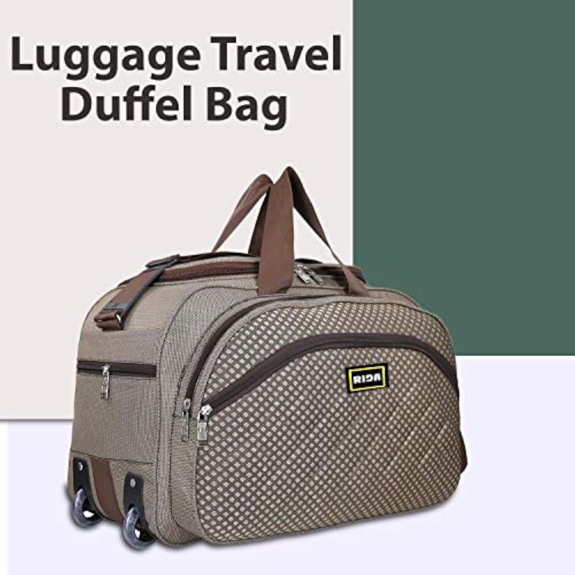 Expandable Waterproof Polyester Travel Duffel Bag
