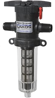 3/4" TwistIIClean Inline Water Filter (Black 140 mesh / 105 micron)