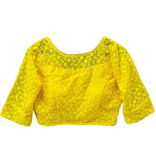 Image of Vihu Fashion Women Georgette Half Sleeve Blouse
