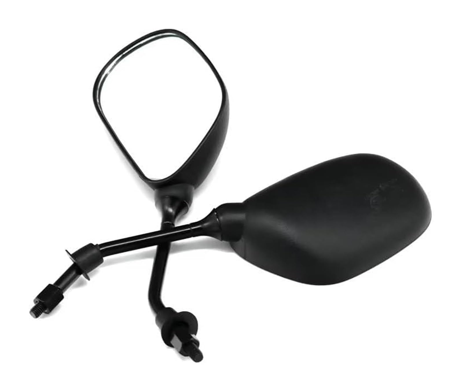 para Bicicleta para Eléctrica para Ciclomotor para Patinete Espejos Retrovisores Laterales con Tornillo De 8 Mm Espejos Laterales