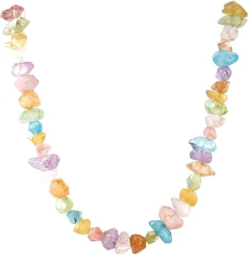 Miniatura 6 de Adabele - 2 hebras de piedras preciosas sueltas de cuarzo natural crudo curativo y curativo (30 pulgadas) para joyería y manualidades GA-B1