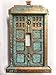 Tardis (Dr Who) Light Switch Cover (Custom) (Copper/Patina)