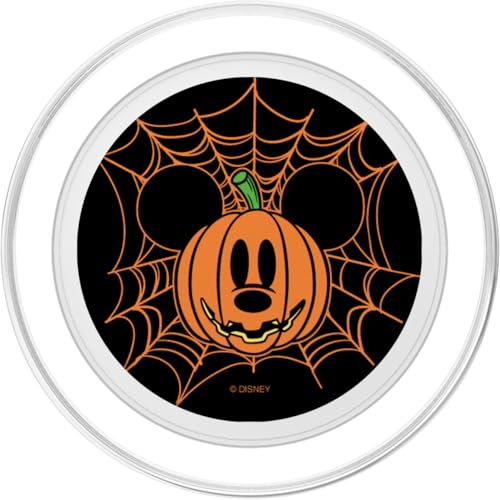Disney Halloween Mickey Pumpkin Face Spider Web PopSockets PopGrip for MagSafe - image 2