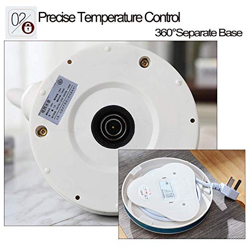Tetera Eléctrica Cerámica Clásica Vintage 1L Blanca miniatura 3