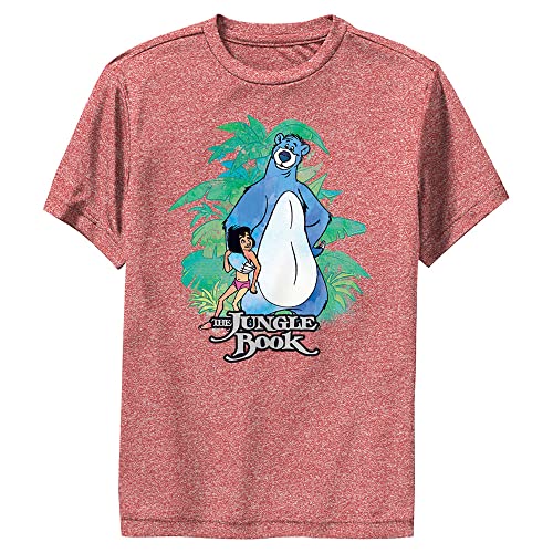 Disney Jungle Book Hey Friend-Dsjb00egtm Boys Short Sleeve Tee Shirt
