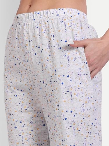 Image of Bedtime story Cotton Night Suit for Women Girls | Women's Cotton Printed Pant & Top Night Suit Set Pyjama Set Sleepwear Nightwear Nightdress Loungewear