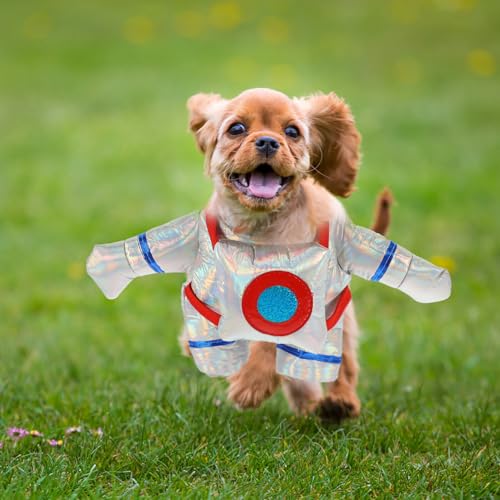 Disfraz de astronauta para perros talla S miniatura 4