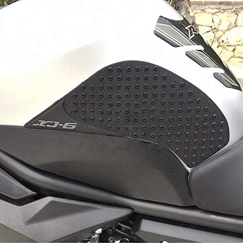 Miniatura 2 de Arashi Antideslizante Gas tanque Pad Protector Pegatinas Rodilla Grip Tracción Laterales Almohadillas para Yamaha XJ6 2010-2016 Motocicleta