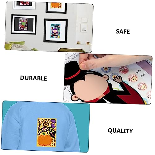 Uonlytech 16 Conjuntos De Adesivos De Halloween Adesivos De Parede De Halloween Decalques De Parede