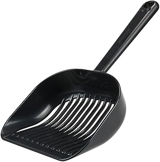 CNMTCCO Cat Litter Scoop,Plastic Cat Scooper,Kitty Litter Scoop,Deep Shovel, Long Handle, Poop Sifting, Durable, Heavy Dut...