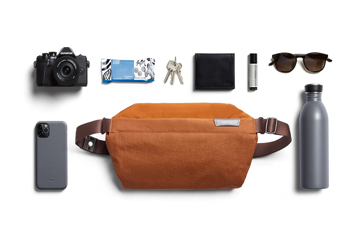 Bellroy Sling Bag, Borsa a tracolla compatta unisex, materiali impermeabili - Bronze
