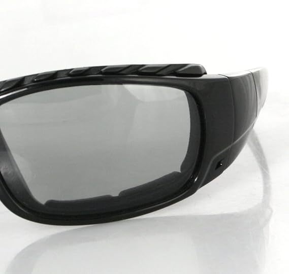 Bobster Gunner, Gloss Black Frame, Smoked Photochromic Lens