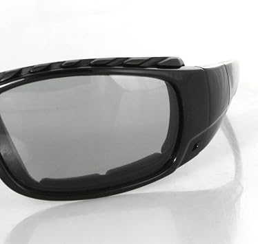 Bobster Gunner, Gloss Black Frame, Smoked Photochromic Lens