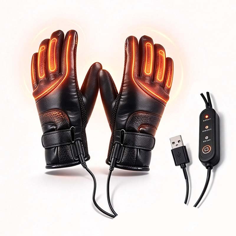USB Heated Gloves Touchscreen Waterproof Winter Outdoor Winter Gloves - image 1
