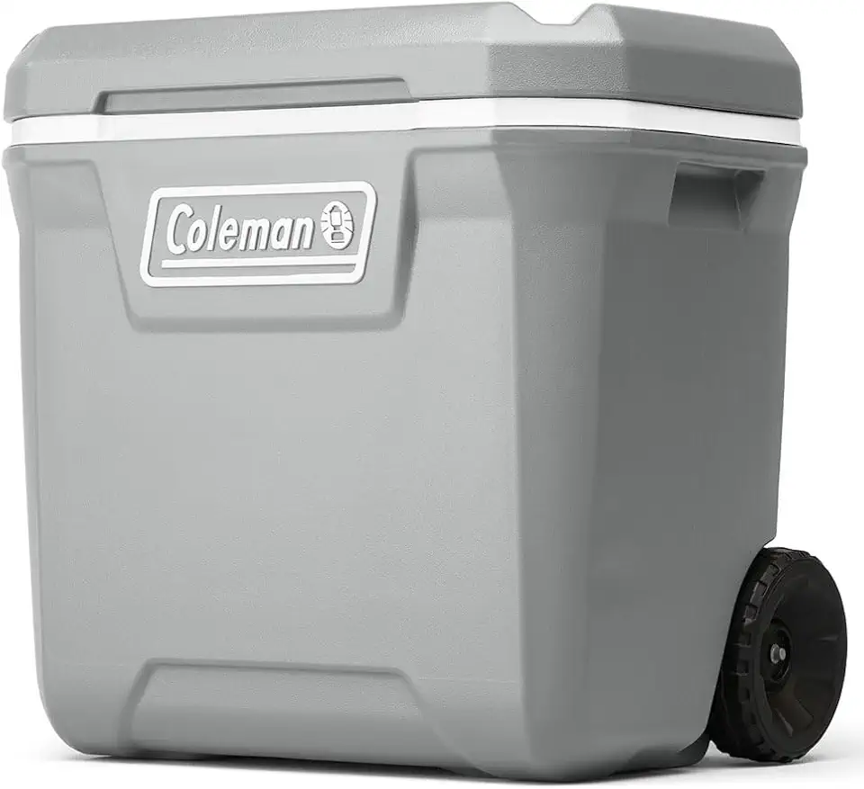 Caixa Térmica com Rodas 61,5L Silver Ash Coleman