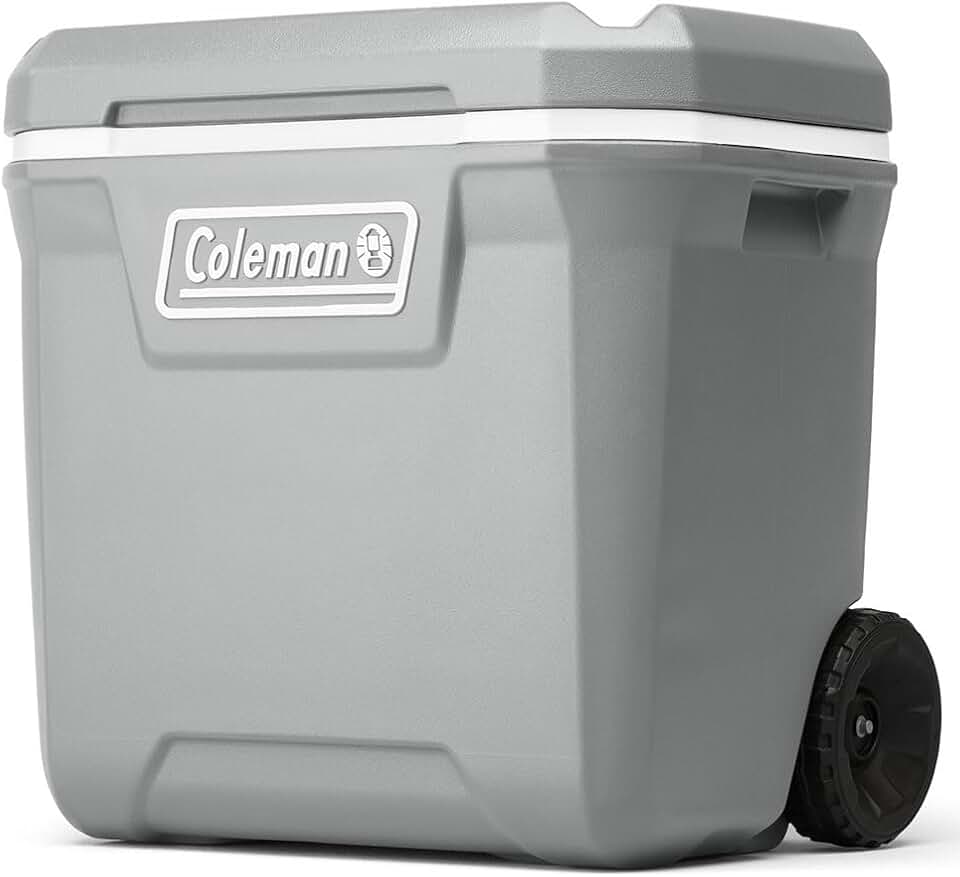 Caixa Térmica com Rodas 61,5L Silver Ash Coleman