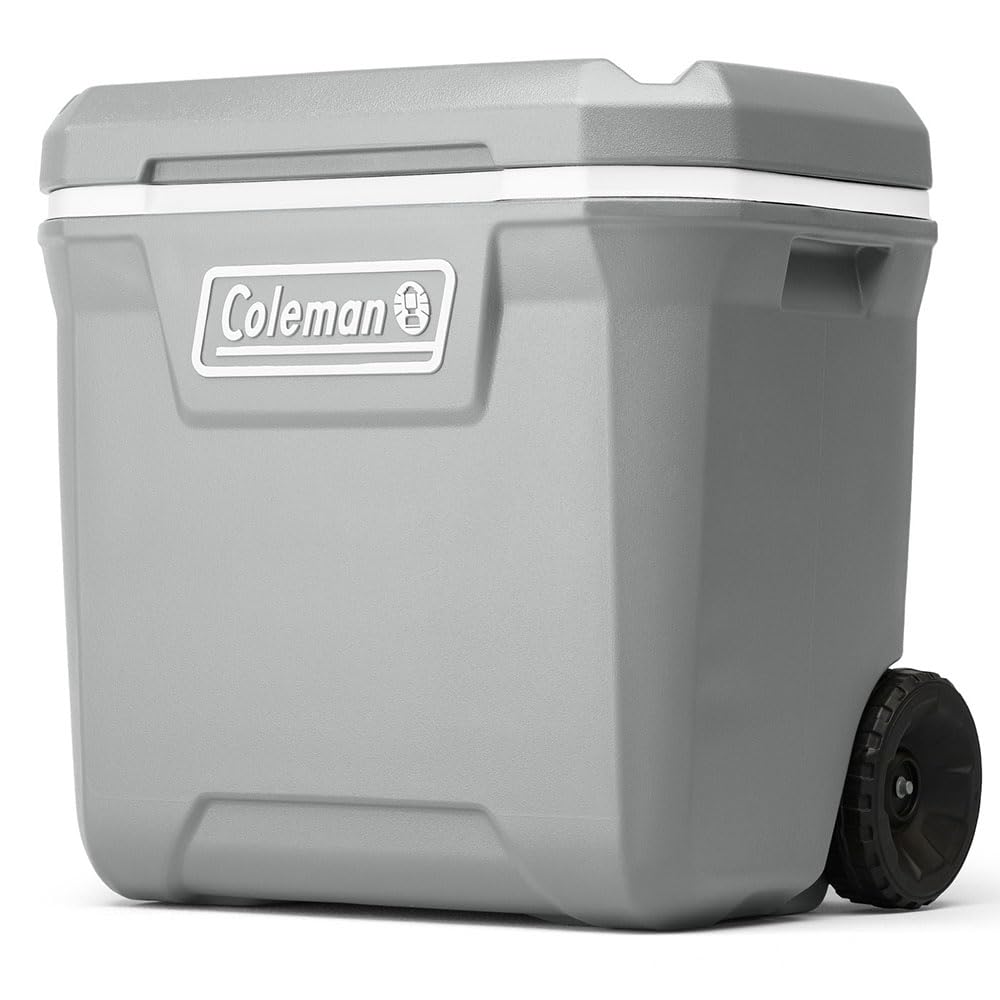 Caixa Térmica com Rodas 61,5L Silver Ash Coleman | Amazon.com.br