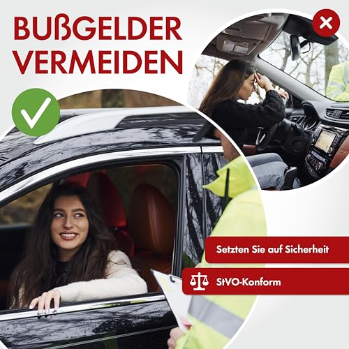 WALSER Erste Hilfe Set Auto 2026, Verbandskasten Auto Auszeichnung Sehr Gut*, KFZ Verbandskasten 2026 europaweit nutzbar Erste Hilfe Kasten, KFZ Verbandstasche, Erste-Hilfe-Set Verbandkasten DIN 13164