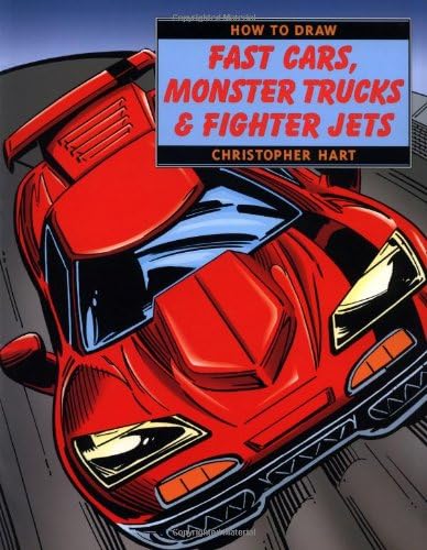 How to Draw Fast Cars, Monster Trucks, & Fighter Jets Paperback – October 1, 2000