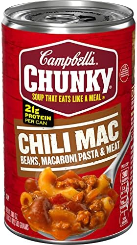 Campbell's Chunky Soup, Chili Mac, 18.8 Oz Can