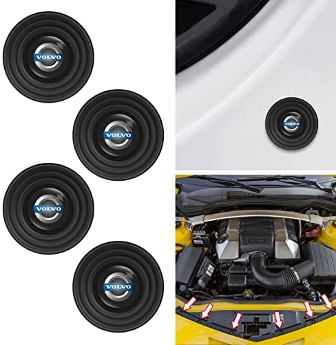 LOLPIP Car Shock Absorber for BMW 1 3 5 6 Serie X1 X3 X7 X5 X6 Z4 7 M, Car Door Shock Absorbing Gasket, Door Shock-Absorbing Gasket, PVC Door Edge Guards Trim Molding Protectors for Car Accessories