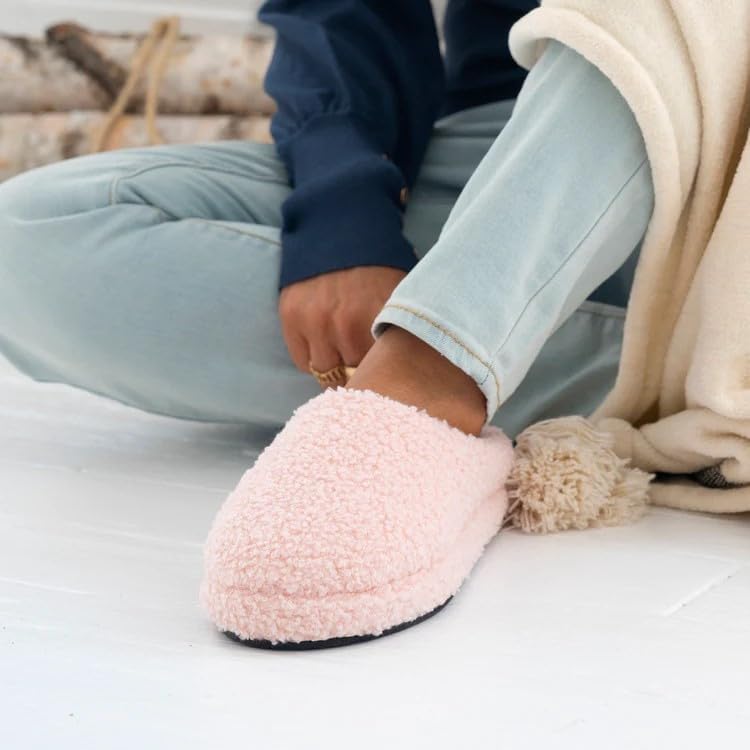 isotoner womens Indoor/Outdoor Slip-on Fiona Clog Slippers With Memory Foam - Image 5