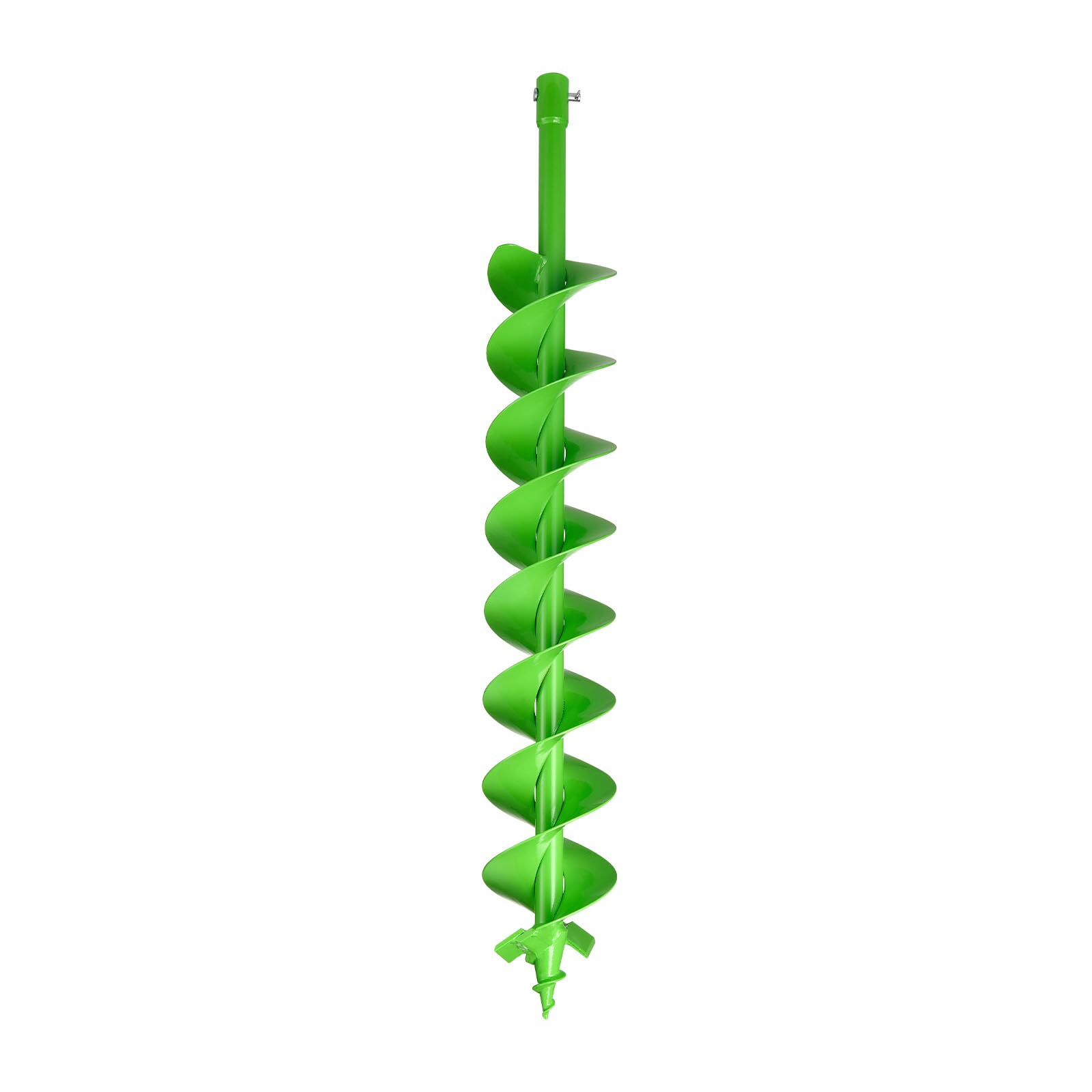 VEVOR Erdbohrer für Bohrmaschine, Ø 100x790 mm Gartenbohrer, kompatibel mit Bohrern mit 20 mm Innendurchmesser, Pfahlbohrer, Durchlässenbohrer, Grabungswerkzeug zum Pflanzen und Bohren
