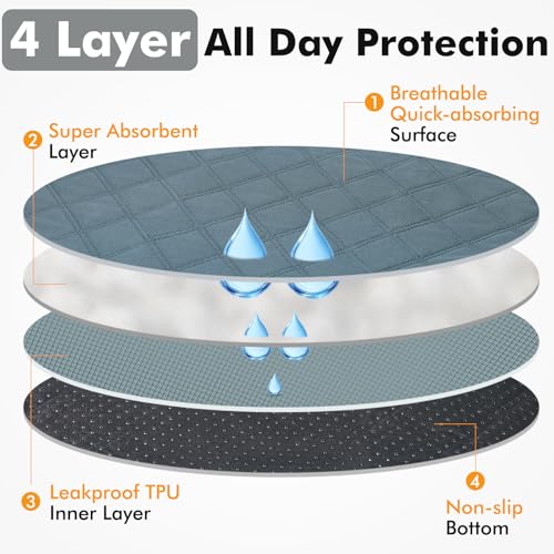 Image of Dog Cat Playpen Indoor Outdoor for Puppy Pet Dog Cat Recovery After Surgery | Dog Tent Crates Cage Indoor /Outdoor, Portable Pop Up Kennel with Carrying Case for Travel (Dark Grey with Pad, Large)