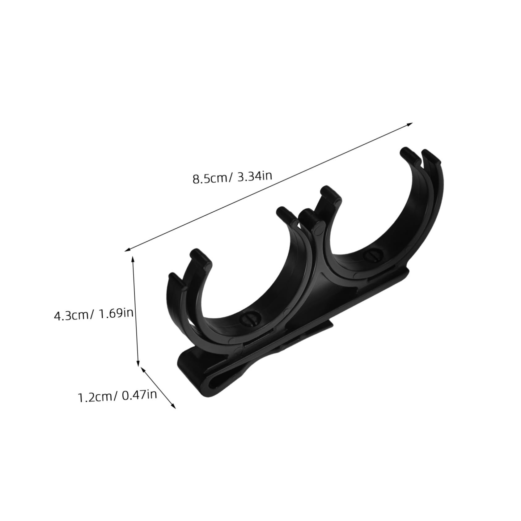 VANZACK Golf Ball Pickup Tool Rotatable Foldable Clip On-Course Golf Accessory Ball Holder for Men Women