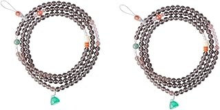 ABOOFAN 3 Pçs Corrente De Telefone Móvel Cordão De Pulso De Telefone Celular Colar Crachá Alça De Telefone Cordão Colar Contas Decoração De Cristal Cordão De Pescoço De Telefone Corrente