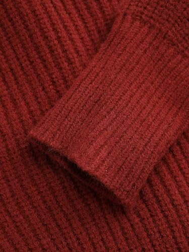 Image of CIDER Zip Up Cardigans for Women Fall Trendy Long Sleeve Chunky Cardigan Knit Open Front Collared Zipper Cardigan