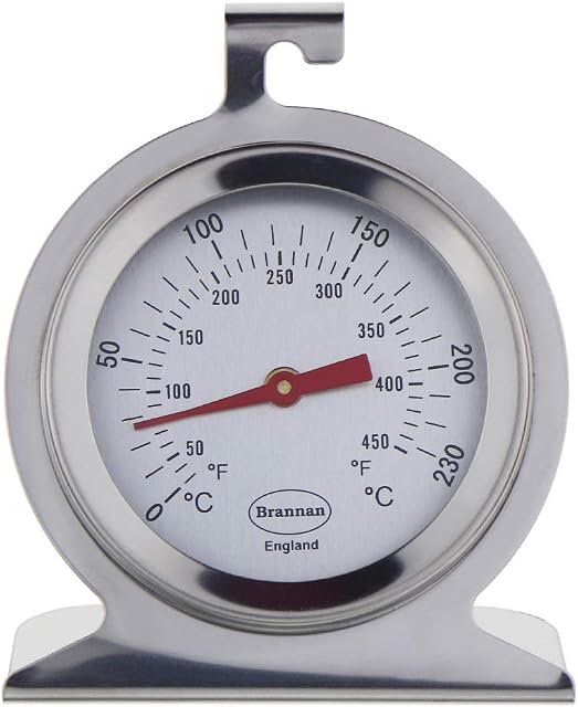 Oven Thermometer for Fan Oven and Gas Ovens - Dial Oven Temperature Gauge In Oven Proof Thermometer