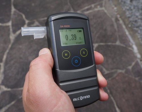 Alkoholtester Trendmedic Alcofind DA-9000 mit Brennstoffzellen-Sensor