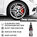 Hulzogul 30/100ml Car Rust Remover Wheel Cleaner, Auto-Rost-Entferner, Car Rust Remover, Rim and Tyre, Car Maintenance Cleaning Rust Remover