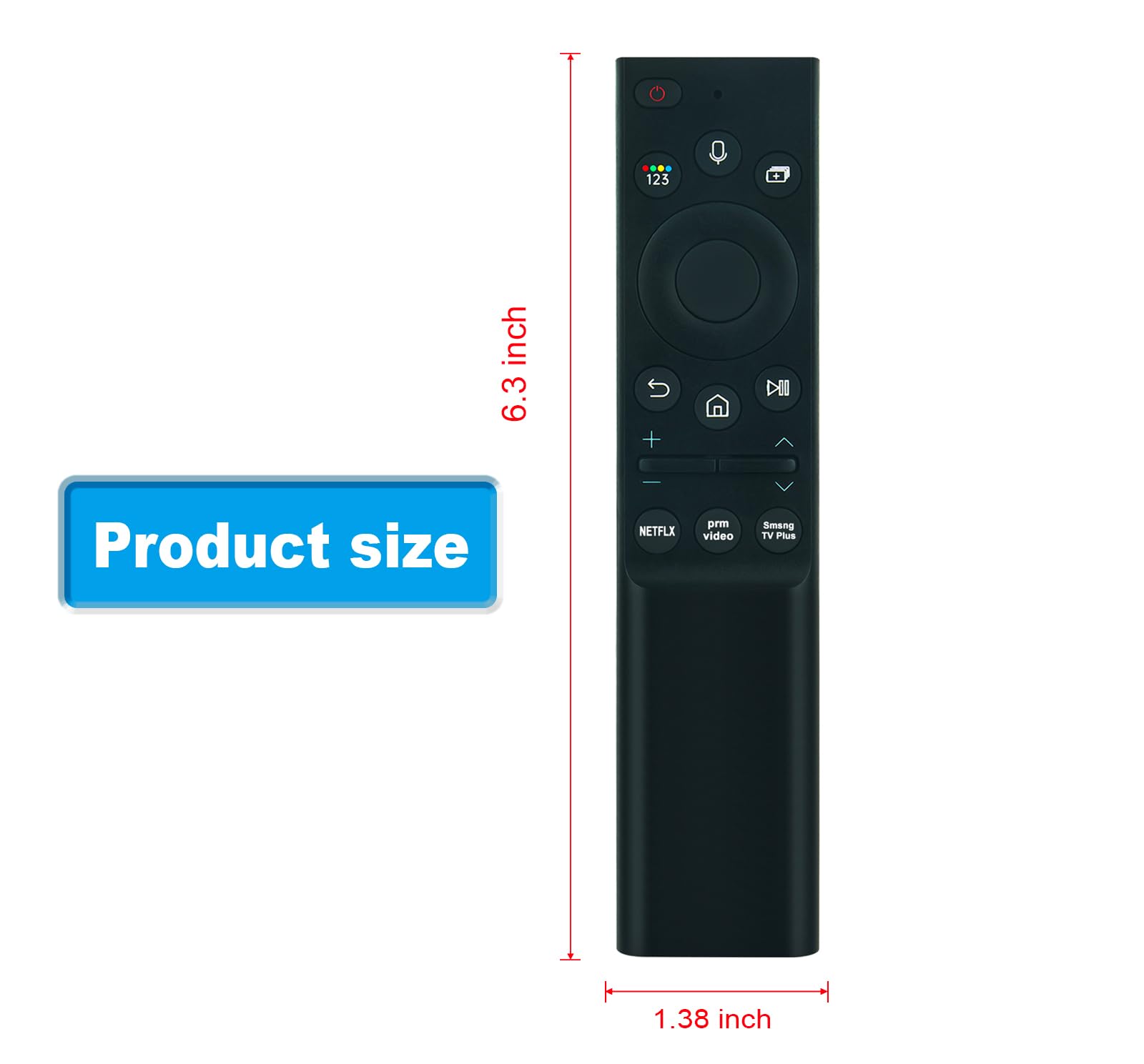 BN59-01357A Voice Remote Ricambio adatto per Samsung Smart QLED TV | QN55QN85AAFXZA QN65QN85AAFXZA QN75QN85AAFXZA QN85QN85AAFXZA QN50QN90AAFXZA QN55QN90AAFXZA QN65QN90AAFXZA QN75QN90AAFXZA