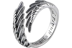 Feather Ring: A Touch of Angelic Grace
