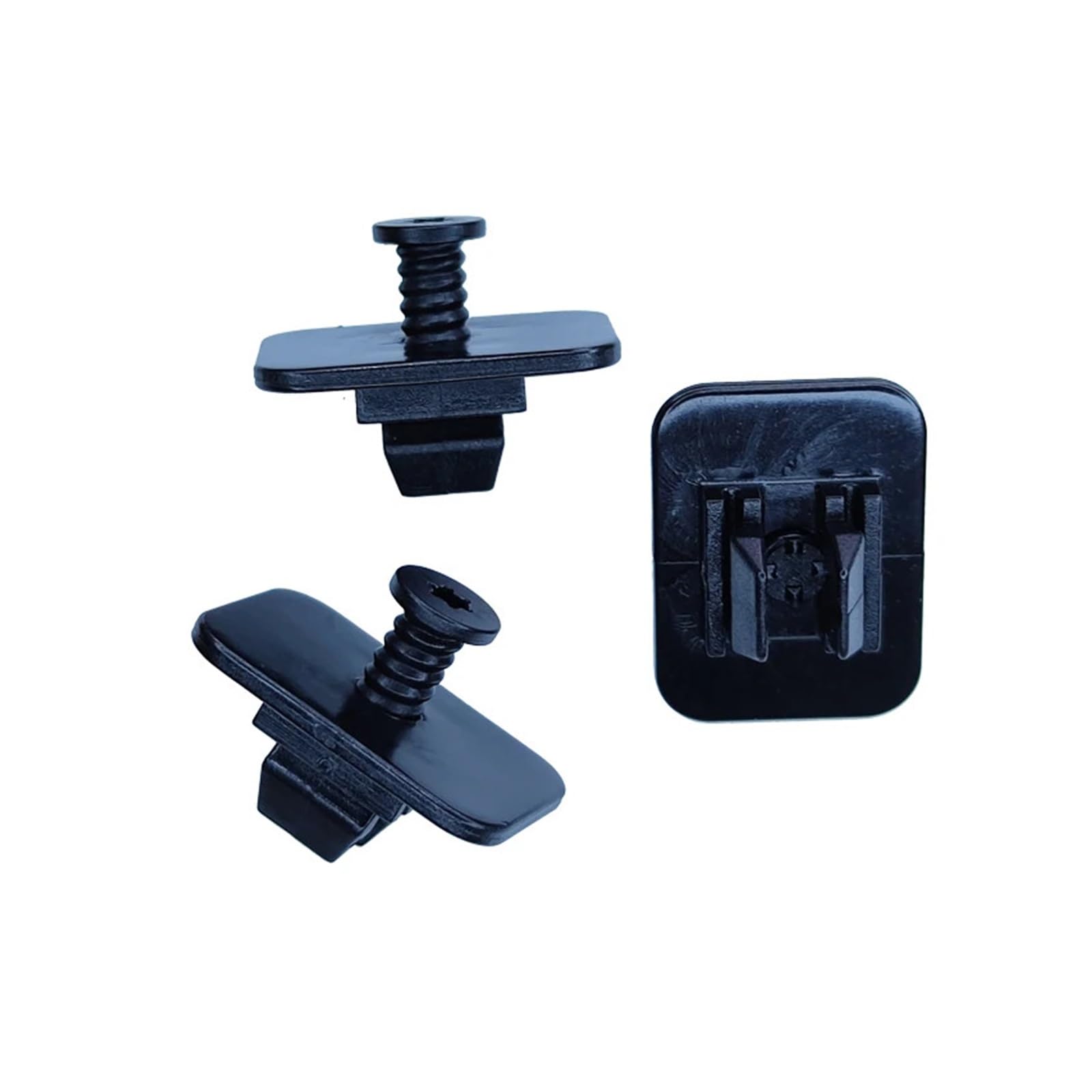 Nlnkdtdpak One Color 40Pcs Rear Bumper & Trim Fastener Clips Fit For Volkswagen Fit For Golf, For Passat, Up Wht005263 Plastic Auto