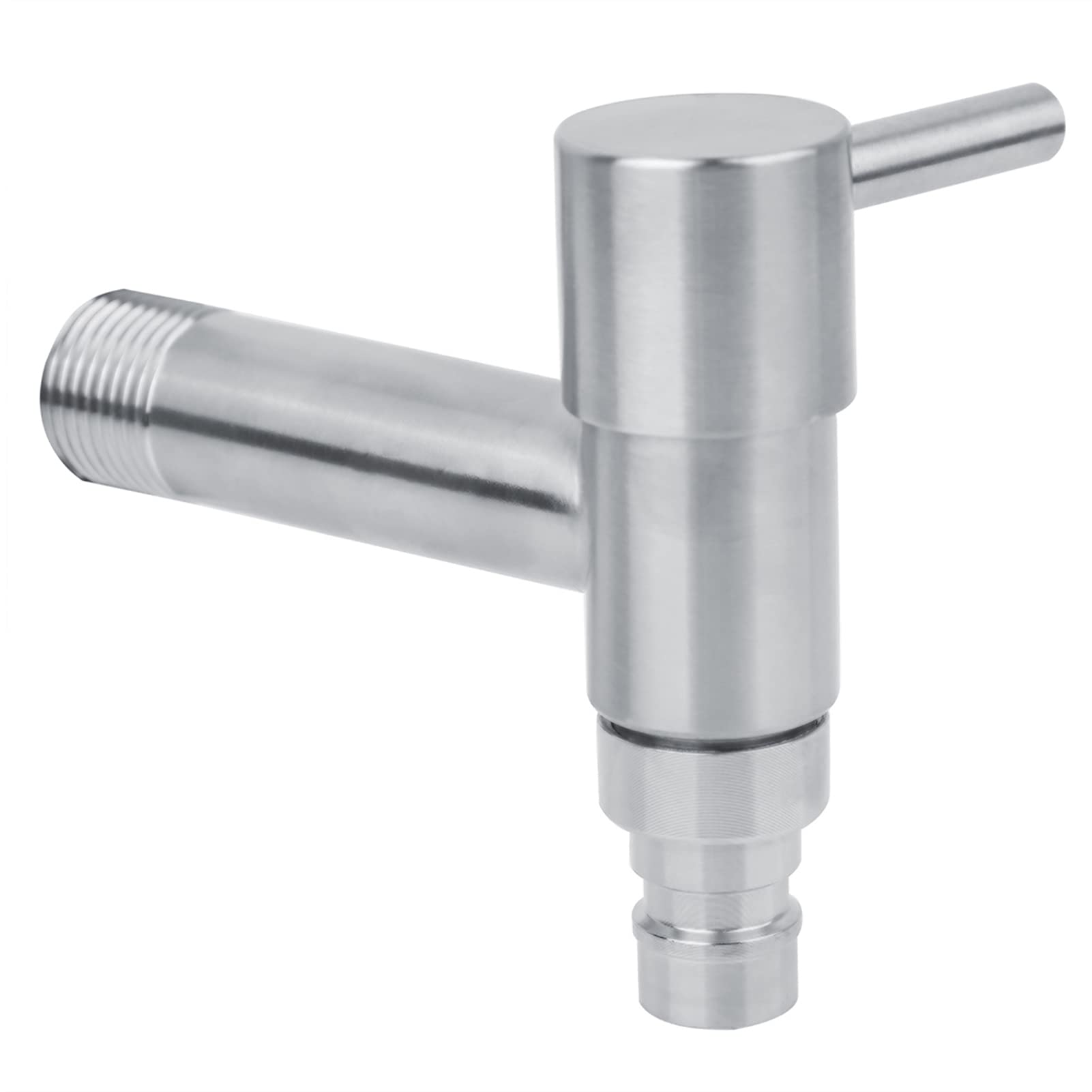 Pilipane G1 2 Stainless Steel Washing Hine Wall Mounted Water Faucet Mop Pool Single Cold Tap for Home